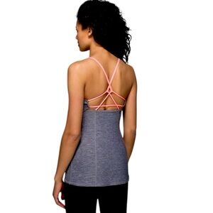 Lululemon Dancing Warrior Tank Top
Heathered Slate / Grapefruit Size 8